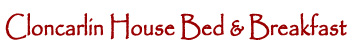 Cloncarlin House Bed and Breakfast logo